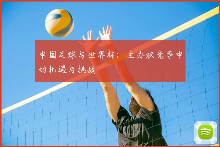 中国足球与世界杯:主办权竞争中的机遇与挑战